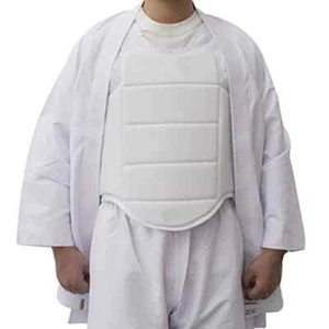 Taekwondo Protector Vest Adjustable Karate Chest Guard MartialArt Heavy Punching - Picture 1 of 16