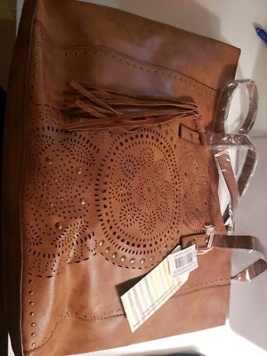 T-Shirt & Jeans brown leather Bag - Image 1 of 4