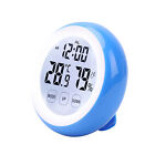 With Hygrometer Touch Screen Home Office Bedroom Digital Thermometer Alarm Clock