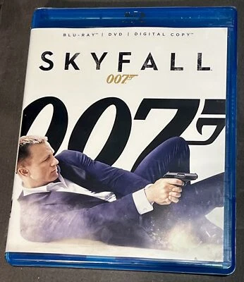 James Bond “Skyfall” Daniel Craig Blu-Ray/DVD/Digital Combo - Brand New - Image 1 of 3