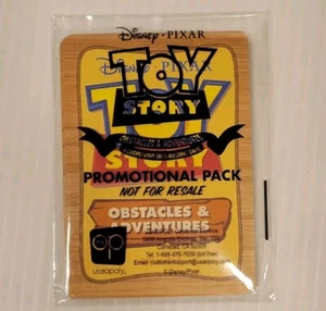 Toy Story Obstacles & Adventures Promo Pack of 7 Co-op Deck Building Game Cards - Picture 1 of 2