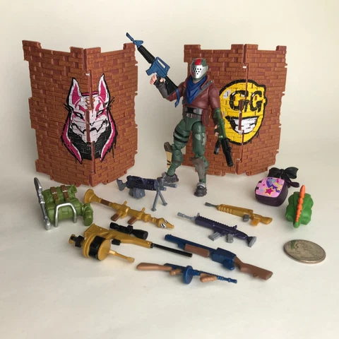 Fortnite 4 INCH Loose Figure llama rust lord wall spray Jazwares FORT NITE C6 Cover