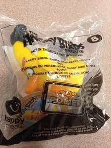 Neu in Verpackung McDonald's ANGRY BIRDS Film Chuck Figur Figur Spielzeug Happy Meal Spielzeug #8 - Bild 1 von 4