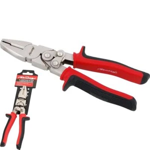 Neilsen Compound Action Soft Grip Combination Pliers Wire Cutters Plier 200mm - Picture 1 of 3