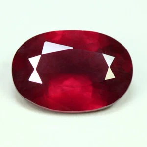 3.80 Cts_Loose Stone_100 % Natural Unheated Reddish Pink Malaya Garnet_Srilanka - Picture 1 of 3