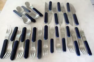 Dansk Sommerhaus dunkelblau Besteck 26 Teile, Made in Korea - Bild 1 von 6