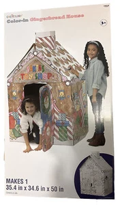 Cardboard Gingerbread House - Picture 1 of 3