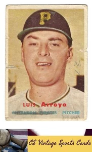 1957 Topps #394 Luis Arroyo (MK) - Bild 1 von 2