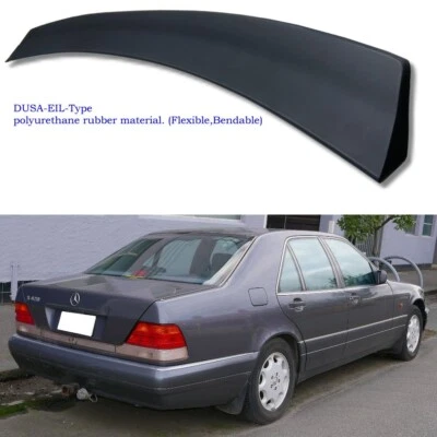Alerón trasero del maletero Duckbill 380G para Mercedes Benz S W140 1991~1999 sedán Foto 1 de 4