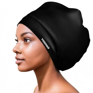Extra Large Swimming Cap for Long Hair - Swim Cap for Braids and Dreadlocks W... - Picture 1 of 7