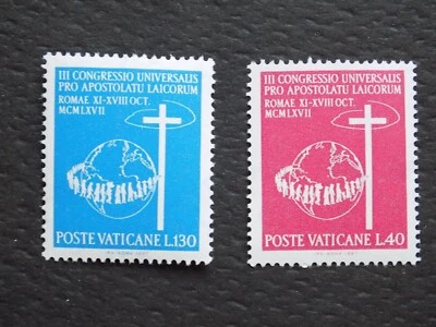 (2) MNH VATICAN CITY STAMPS-SCOTT#453-4 - Image 1 of 2