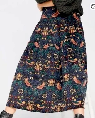 Rara falda Anthropologie Eva Franco Pana Pájaro en Niveles 4 Foto 1 de 4