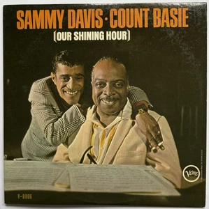 SAMMY DAVIS - COUNT BASIE "OUR SHINING HOUR" 1965 VERVE RECORDS JAZZ VINYL LP VG - Picture 1 of 2