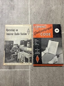 1963 Nauka kodu radiotelegrafu radio instrukcja obsługi przewodnik + 1 inny - Zdjęcie 1 z 1