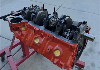 Built Chevy Big Block 427 4 Bolt Main Short Block Machined Blueprinted Balanced - Image 1 of 4