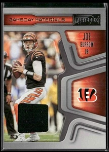2022 Panini Playbook #GM-3 Joe Burrow Gameday Materials - Picture 1 of 2