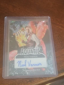 nick varner signed card autographed auto one of one out 1 1/1 billiards pool - Picture 1 of 3