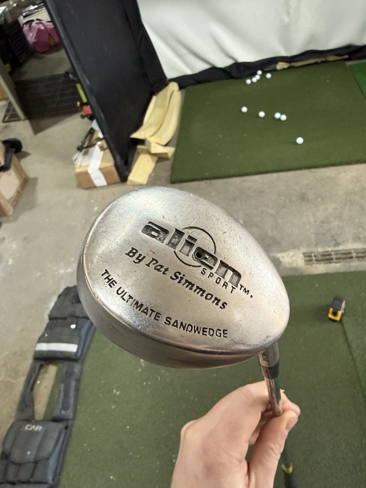 Alien The Ultimate Sand Wedge Pat Simmons Design Sand Wedge Right Hand Used VG - Image 1 of 4