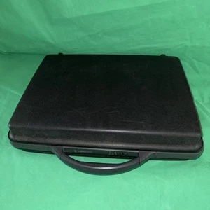 Samsonite Inspector Hard Case Black 48x38 Cm Approx Good Condition - Picture 1 of 9