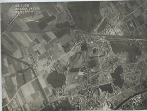 Vaulx (evtl. Tournai Belgien) 1. Weltkrieg 1918 Luftbild #2 - Bild 1 von 1