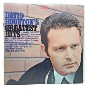 Vinyl David Houston LP Greatest Hits 1968 NM/EX - Picture 1 of 2