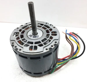 EMERSON K55HXNEL-4595 Furnace Blower Motor 1/3HP 1100RPM 4SPD 115V used #ME662 - Picture 1 of 6