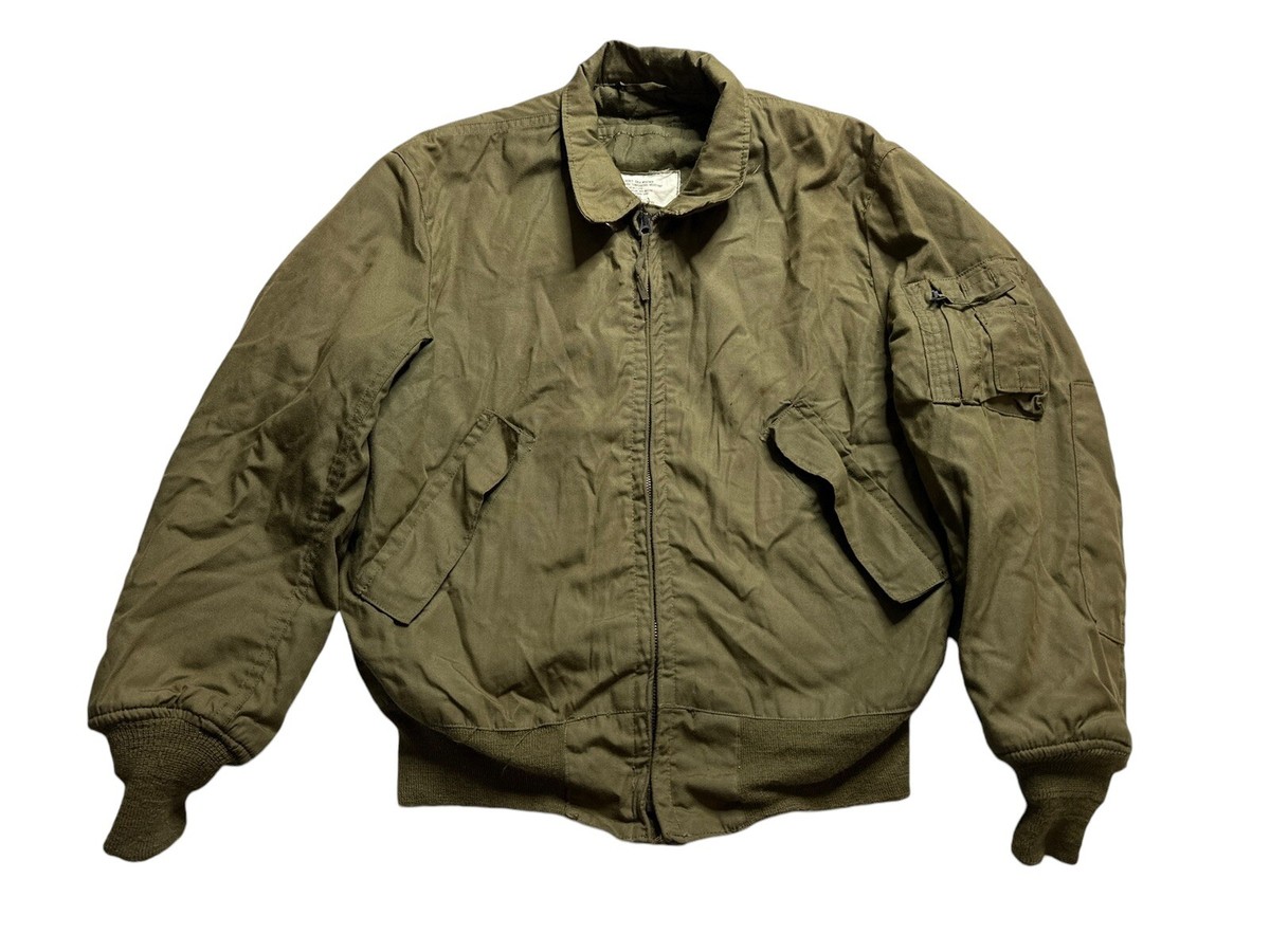 Tanker Jacket In Military Original Period Items (1976-1989 Tanker Jacket In Military Original Period Items (1976-1989