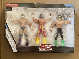 WWE Mattel Bash At The Beach Luger Savage Sting Elite Then Now Forever Set #8 - Picture 1 of 7
