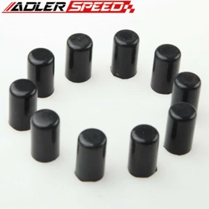 10PCS 10mm 3/8" inch Silicone Blanking Cap Intake Vacuum Hose End Bung Plug US - Picture 1 of 2