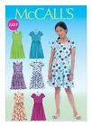 Mccalls Sewing Pattern 7079 Girls Tween 7-14 Easy A-Line Dress Sleeve & Back Var