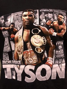 Mike Tyson T-Shirt Original Heavyweight Champion Boxer Not Jake paul - Picture 1 of 2
