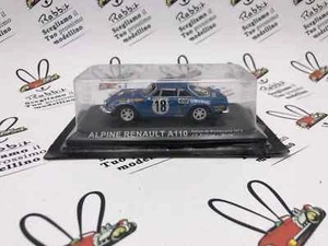 DIE CAST " ALPINE RENAULT A110 RMC 1973 J.C. ANDRUET " + BOX 1 RALLY DEA* 1/43 - Foto 1 di 2