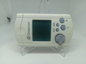 Sega Dreamcast White VMU Visual Memory Card Unit New Batteries Included!