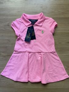 Polo enfant Ralph Lauren 2 ans neuf avec étiquettes robe rose | Créateur