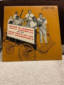 TONY PARENTI and his NEW ORLEANIANS LP Jazzology J-1 Art Hodes DIXIELAND - Imagen 1 de 3