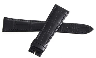 宝玑 21 毫米 x 16 毫米黑色鳄鱼皮表带 IOD — 第 1/3 张图片