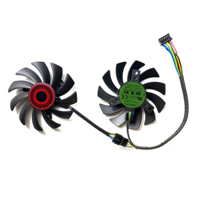 T128010BH Cooling Fan for ASUS GTX1060 960 GAMING Graphics Card Accessories - Image 1 of 4