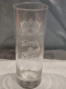 Smirnoff Coca Cola & Gordons Schweppes Dual Branded Hi-ball Bar Glass GC - Picture 1 of 5