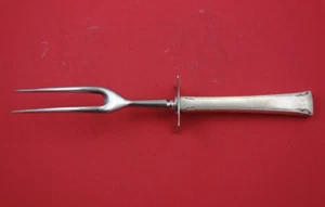 Serenity by International Sterling Silver Roast Carving Fork 10 3/4" - Picture 1 of 2