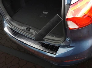 Protección borde de carga acero inoxidable negro grafito para Ford Focus IV torneo a partir del 04.2018- - Imagen 1 de 6