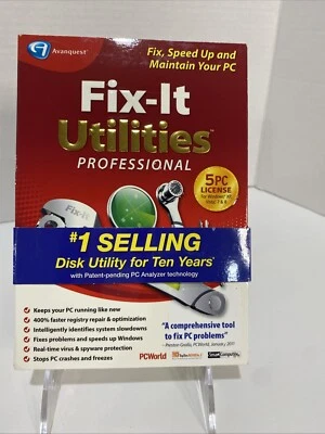 FIX-IT UTILITIES PROFESSIONAL 5 PC LICENSE - Image 1 of 4