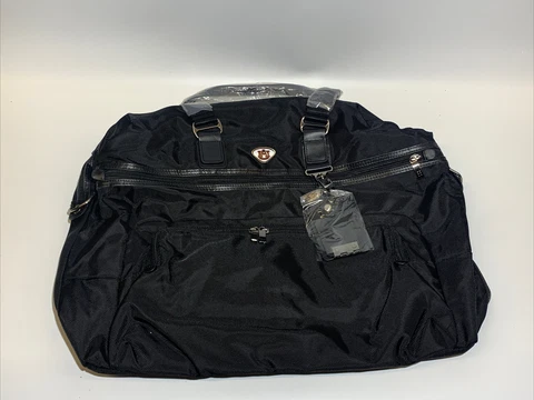 Auburn Tigers Zipper Travel Bag 18 X 23 Black Cover