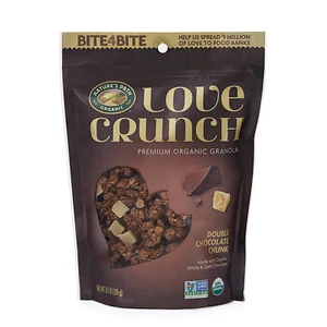 Love Crunch Organic Granola, Double Chocolate Chunk, 11.5 Oz by Nature'S Path - Picture 1 of 5