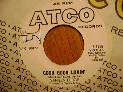 PROMO ATCO 45 RECORD/ The Vanilla Fudge /GOOD GOOD LOVIN' / SHOTGUN /  NR MINT - Image 1 of 2