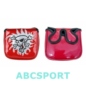 1pc Skull Magnet Golf Square Mallet Putter Head Cover para ejes centrales - Imagen 1 de 16
