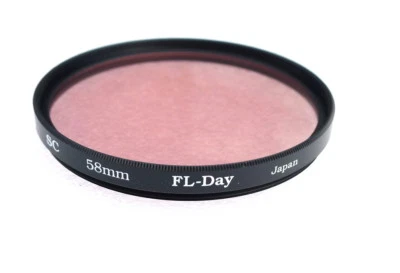58mm OMEGA Pro-View (Kenko) FL-DAY Filter - Fourescent Color Correction - NEW - Image 1 of 3