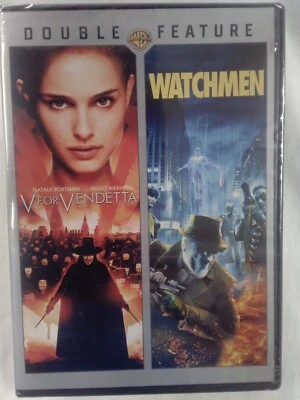 V for Vendetta/Watchmen (DVD, 2012) Alan Moore BRAND NEW SEALED - Image 1 of 2