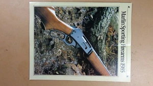 1985 Marlin Arms Firearms Gun Catalog - Picture 1 of 5