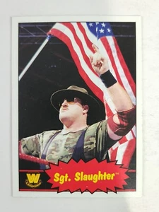 2012 Topps WWE Heritage #104 SGT. SLAUGHTER - Picture 1 of 2