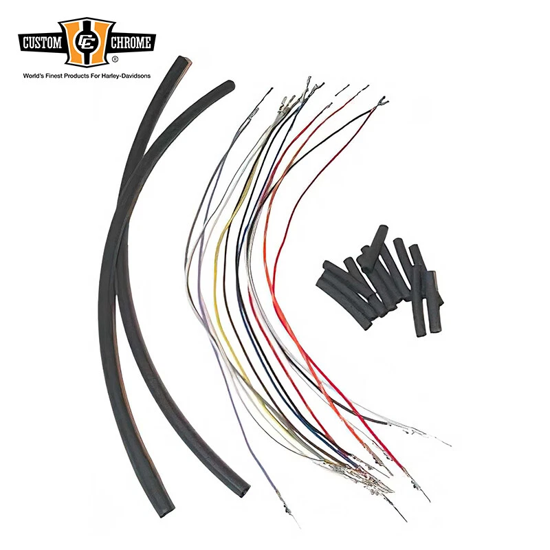 4" Handlebar Wiring Extensions Complete Kit Fit For Harley-Davidson 1996-2006 - Image 1 of 1